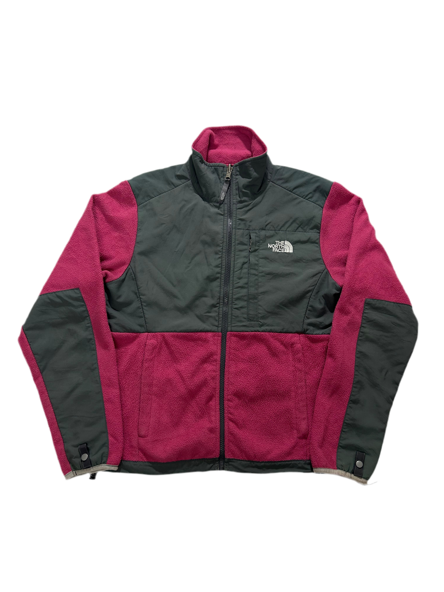 The North Face Pink & Grey Denali Jacket Women’s M